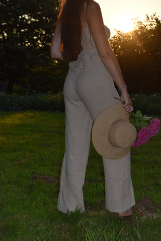 Pantalon Agathe beige